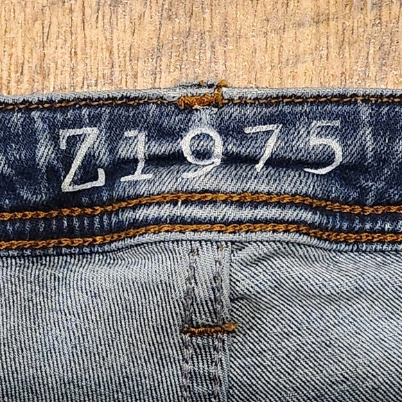 ZARA BASIC Z1975 Women's Distressed Skinny Jeans - Sz 4 - Picture 6 of 7